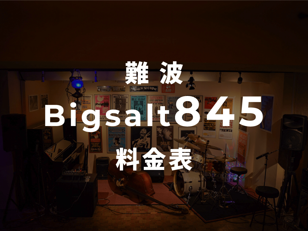 難波Bigsalt845料金表